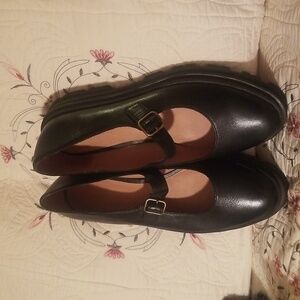 Madewell Black Platform Loafers